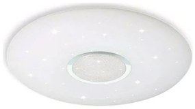 Πλαφονιέρα Οροφής LED 60W 230V 360° 6000lm IP20 Ø493x80mm Πλαστική Στρογγυλή Round Starry Cover με Εναλλαγή Χρωμάτων &amp; Χειριστήρ 2114911