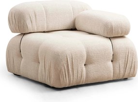 1-Seat Sofa Bubble 1R - Cream Bouclette Cream