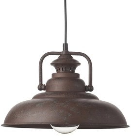 Φωτιστικό Οροφής Μονόφωτο Aca Gaia KS184331R Rust