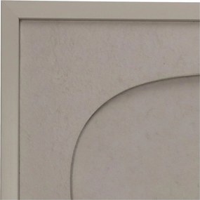 Διακοσμητικό Τοίχου ArteLibre Μπεζ Χαρτί 30x3x40cm