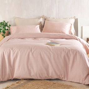 Σεντόνια Υπέρδιπλα (Σετ) Rythmos Next Masters Pink Σομόν Χωρίς Λάστιχο 230x260