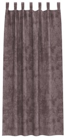 vidaXL κουρτίνες  2 τεμ με θηλιές Καφέ 245x140 εκ.