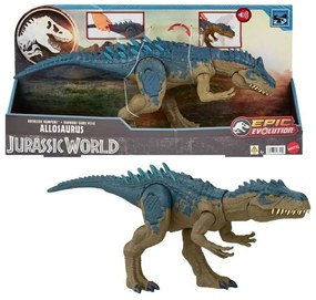 Φιγούρα Jurassic World HRX50 Epic Evolution Ruthless Rampage Allosaurus Blue-Green Mattel