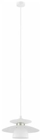 Eglo Brenda Μοντέρνο Κρεμαστό Φωτιστικό Μονόφωτο με Ντουί E27 σε Λευκό Χρώμα 98734