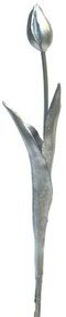 Τεχνητό Κλωνάρι Τουλίπα 6770-7 43cm Silver Supergreens Πολυέστερ