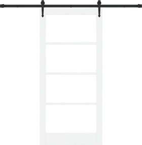vidaXL Συρόμενη Πόρτα ORKDAL Λευκό 93 x 202 cm