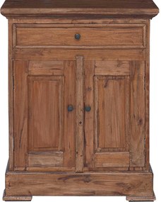 vidaXL Ντουλάπι αποθήκευσης 63 x 30 x 79 εκ Στερεό ξύλο Μαόνι