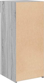 vidaXL Ντουλάπι Γκρι Sonoma 40x42,5x93 εκ. από Επεξεργασμένο Ξύλο