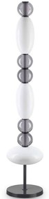 Φωτιστικό Δαπέδου Lumiere 314198 Φ28x155cm Led 7350lm 58W 3000K White-Grey Ideal Lux