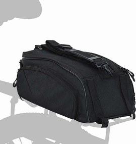 vidaXL Τσάντα Ποδηλάτου Μαύρο 38 x 21 x 16 cm Πολυεστέρας