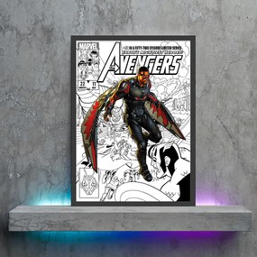 Πόστερ &amp;  Κάδρο Comic Falcon CM045 40x50cm  Εκτύπωση Πόστερ (χωρίς κάδρο)