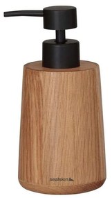 Dispenser Δοχείο Κρεμοσάπουνο 150ml Επικαθήμενο Wood Sealskin Earth Oak 800028