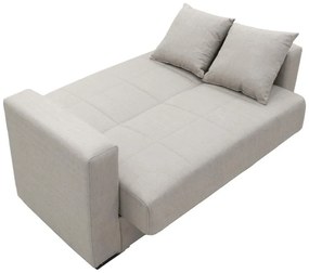 Σετ σαλονιού Vox 2τεμ ύφασμα σε ανοιχτή γκρι απόχρωση 214x83x82 εκ.