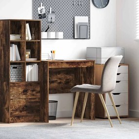 vidaXL Γραφείο Καπνιστή δρυς 70 x 50 x 76 εκ. Επεξεργασμένο ξύλο