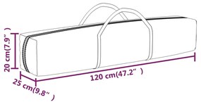 Πτυσσόμενη Τέντα Εκδηλώσεων Taupe 3x6 μ. - Μπεζ-Γκρι