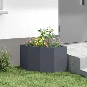 vidaXL Γωνιακό Ροδόδεντρο Ανθρακί 45 x 45 x 35 cm Ατσάλι