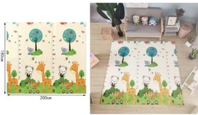 Αναδιπλούμενο βρεφικό χαλί αφρού 180x200x0.8 cm 20339 OEM