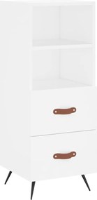 vidaXL Ντουλάπι Λευκό 34,5 x 34 x 90 εκ. από Επεξεργασμένο Ξύλο