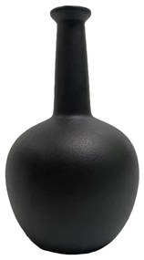 ΕΠΙΤΡΑΠΕΖΙΟ ΚΕΡΑΜΙΚΟ ΔΙΑΚΟΣΜΗΤΙΚΟ ELENDIL HM4593.02 ΜΑΥΡΟ ΜΑΤ Φ15x25Υεκ (1 Τεμμάχια)