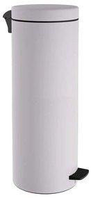 Κάδος Απορριμμάτων (Φ20x53) Pam &amp; Co 16lt 2053 White Matte