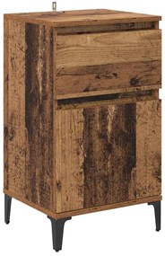 vidaXL Κομοδίνο 2 pcs Παλαιό ξύλο 40 x 35 x 70 εκ. Επεξεργασμένο ξύλο