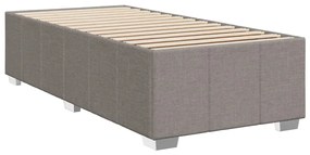 ΚΡΕΒΑΤΙ BOXSPRING ΜΕ ΣΤΡΩΜΑ TAUPE 80X200 ΕΚ. ΥΦΑΣΜΑΤΙΝΟ 3293813