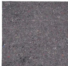 vidaXL Αντιολισθητικό μαλλί ζωγράφου 25 m 220 g/m² Γκρι