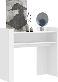 vidaXL Τραπεζάκι Κονσόλα Λευκό 100x35x90 εκ. από Επεξεργασμένο Ξύλο