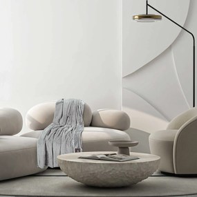 Κουβέρτα Fleece Καναπέ 130x170εκ. Essential 4439 Grey Greenwich Polo Club