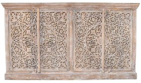 ROXANI ΜΠΟΥΦΕΣ ΦΥΣΙΚΟ 180x40xH102cm - 05-0300 - 05-0300
