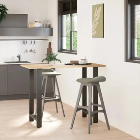 vidaXL Πόδια Τραπεζιού Μπαρ 2 τεμ. Ανθρακί 60x(100-101) εκ. Ατσάλι