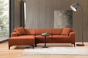 Corner Sofa Petra L Corner - Orange Orange