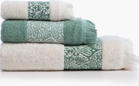Πετσέτα Προσώπου (50x90) Nef-Nef Homeware Jetrix Green 500gsm