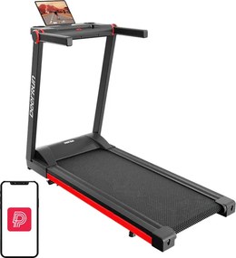 Αναδιπλούμενος ηλεκτρικός διάδρομος DeerRun A1 Pro (μαύρος και κόκκινος)