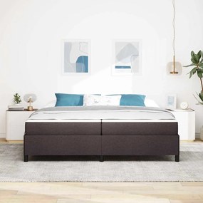 vidaXL Κρεβάτι με ελατήρια Καφέ 200 x 200 cm