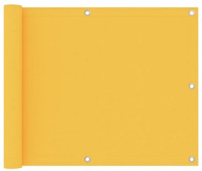 Διαχωριστικό Βεράντας Κίτρινο 75 x 300 εκ. Ύφασμα Oxford - Κίτρινο