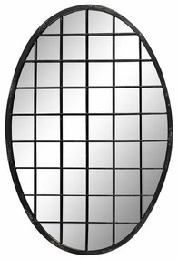 Τοίχο καθρέφτη DKD Home Decor Μαύρο 47,5 x 2,3 x 70 cm