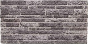 vidaXL Πάνελ τοίχου 10 pcs Ανθρακί 100 x 50 cm Αφρός EPS