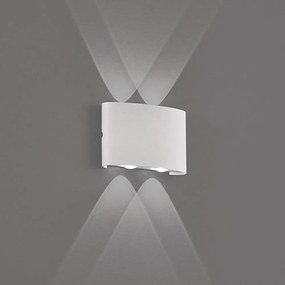 Απλίκα LED Εξωτερικού Χώρου Viokef Twist White 4211000