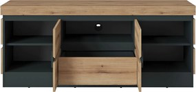 Έπιπλο τηλεόρασης Creto 2D1S - 160.80Χ45.00Χ68.00cm