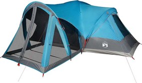 vidaXL Σκηνή Οικογενειακή Tipi 8 Ατόμων Αδιάβροχη Μπλε