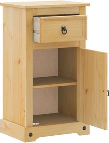 vidaXL Ντουλάπι Μπάνιου Corona 45x33x80 εκ. από Μασίφ Ξύλο Πεύκου