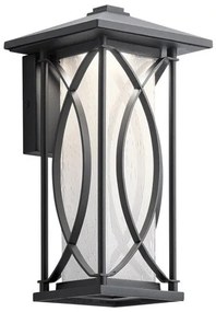 Φανάρι Απλίκα Φωτιστικό Τοίχου 1xE27 Μαύρο IP44 32cm Ashbern QN-ASHBERN-S Quintiesse Elstead Lighting-QN-ASHBERN-S-Μαύρο QN-ASHBERN-S
