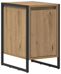 vidaXL Κομοδίνο 2 pcs Καρυδιά Χειροποίητης Εργασίας 39,5 x 30 x 50 εκ