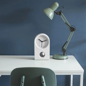 Ρολόι Τοίχου - Επιτραπέζιο KA5801WH Taut Rubberized White Karlsson Plastic