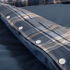 Σεντόνια Διπλά (Σετ) Nautica By Nef-Nef Homeware Nau Surface Denim