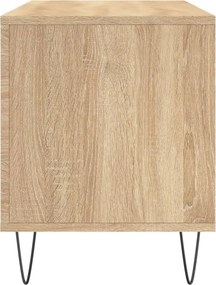 vidaXL Έπιπλο Δίσκων Sonoma Δρυς 100x38x48 εκ. από Επεξεργασμένο Ξύλο