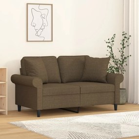 VidaXL Μαξιλάρια Διακοσμητικά 2 τεμ. Καφέ 40 x 40 εκ. Υφασμάτινα