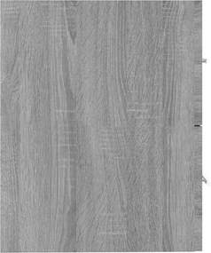 vidaXL Ντουλάπι Νιπτήρα Grey Sonoma 60x38,5x48 εκ. Επεξεργ. Ξύλο