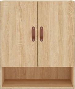 vidaXL Ντουλάπι Τοίχου Sonoma Δρυς 60 x 31 x 70 εκ. Επεξεργασμένο Ξύλο